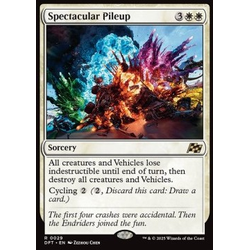 Magic löskort: Magic: Aetherdrift: Spectacular Pileup (Foil)