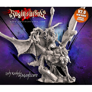 Dark Elves: Manticore with Lady Kashala