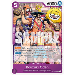 One Piece Löskort: Carrying on his Will: Kouzuki Oden