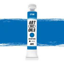 AK Oil Color: Cyan
