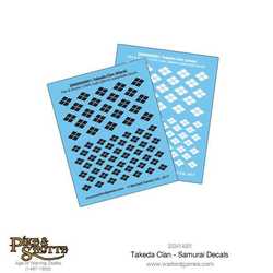 Samurai Decals: Takeda Clan