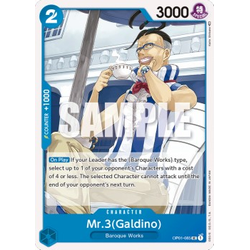 One Piece Löskort: Romance Dawn: Mr.3(Galdino)