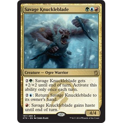 Magic löskort: Khans of Tarkir: Savage Knuckleblade
