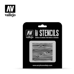Vallejo Stencils: Wood Texture No. 2