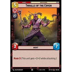 Star Wars: Unlimited Löskort: Legends of the Force: Thralls of the Coven