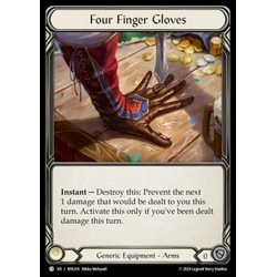 FaB Löskort: Rosetta: Four Finger Gloves