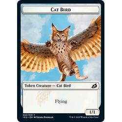 Magic löskort: Ikoria: Lair of Behemoths: Cat Bird Token / Human Soldier (Foil)