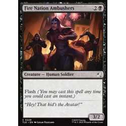 Magic löskort: Avatar: The Last Airbender: Eternal: Fire Nation Ambushers (Foil)