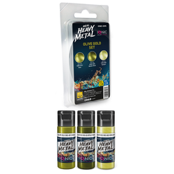 IONIC Real Heavy Metal: Olive Gold Set (3x20 ml)