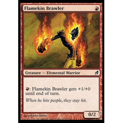 Magic löskort: Lorwyn: Flamekin Brawler