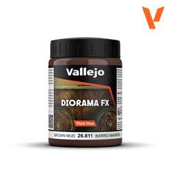 Vallejo Diorama FX: Brown Mud (200 ml)