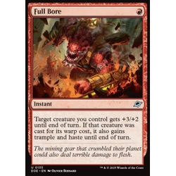 Magic löskort: Edge of Eternities: Full Bore