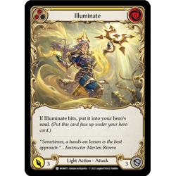 FaB Löskort: Monarch Unlimited: Illuminate (Yellow) (Rainbow Foil)