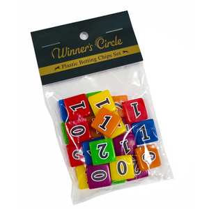 Winner's Circle - Plastic Betting Chips Set
