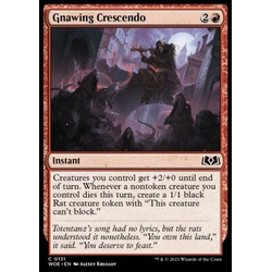 Magic löskort: Wilds of Eldraine: Gnawing Crescendo