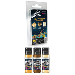 IONIC Real Heavy Metal: Hollow Crown Gold Set (3x20 ml)