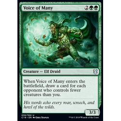 Magic löskort: Commander 2019: Voice of Many