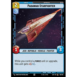 Star Wars: Unlimited Löskort: Legends of the Force: Padawan Starfighter