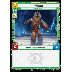 Star Wars: Unlimited Löskort: Legends of the Force: Gungi, Finding Himself