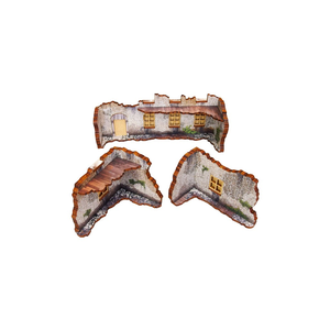 Pre-Painted WW2 Normandy Achtung Panzer Ruins 3