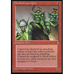 Magic löskort: Ice Age: Orcish Conscripts