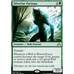 Magic löskort: Shadows over Innistrad: Silverfur Partisan