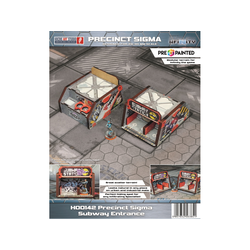 Infinity Precinct Sigma: Subway Entrance (2) PREPAINTED (grey)