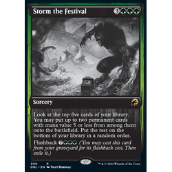 Magic löskort: Innistrad: Double Feature: Storm the Festival