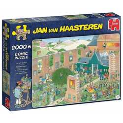 Puzzle: Jan van Haasteren - The Art Market (1000 pieces)