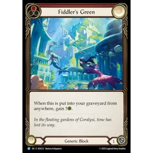 FaB Löskort: High Seas: Fiddler's Green (Red)