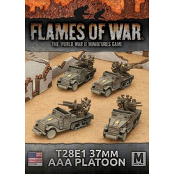 American T28E1 37mm AAA Platoon