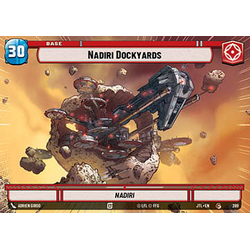 Star Wars: Unlimited Löskort: Jump to Lightspeed: Nadiri Dockyards // TIE Fighter Token (Hyperspace)