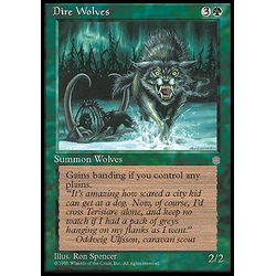 Magic löskort: Ice Age: Dire Wolves