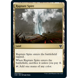 Magic löskort: Commander 2020: Rupture Spire