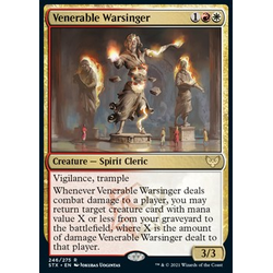 Magic Löskort: Strixhaven: School of Mages: Venerable Warsinger