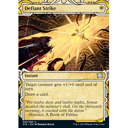 Magic Löskort: Strixhaven: Mystical Archive: Defiant Strike (alternative art) (Foil)