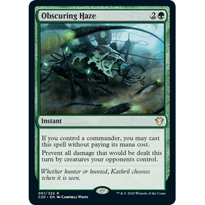 Magic löskort: Commander 2020: Obscuring Haze