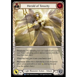 FaB Löskort: Dusk till Dawn: Herald of Tenacity (Red) (Extended Art)