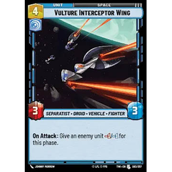 Star Wars: Unlimited Löskort: Twilight of the Republic: Vulture Interceptor Wing