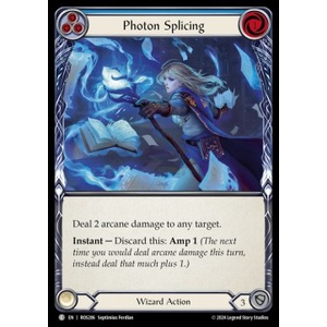 FaB Löskort: Rosetta: Photon Splicing (Blue) (Rainbow Foil)