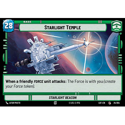 Star Wars: Unlimited Löskort: Legends of the Force: Starlight Temple // The Force Token
