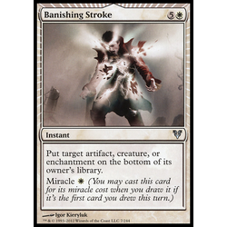 Magic löskort: Avacyn Restored: Banishing Stroke