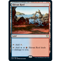 Magic löskort: Commander 2020: Shivan Reef