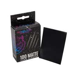 Card Sleeves Standard Matte Obsidian Black 66×91mm (100) (Prismatic Defender)