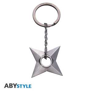 Naruto Shippuden 3D-nyckelring – Shuriken Konoha 3,5 cm