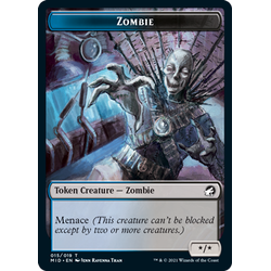 Magic löskort: Innistrad: Midnight Hunt: Zombie Token