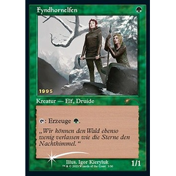 Magic löskort: Secret Lair Drop Series: 30th Anniversary Celebration: Fyndhorn Elves (tyskt) (Foil)