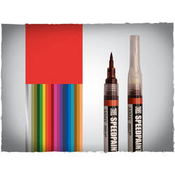 Deep-Cut Studio Speedpaint Markers – Bright Red