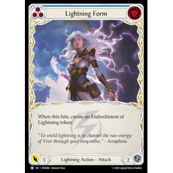 FaB Löskort: Rosetta: Lightning Form (Blue)
