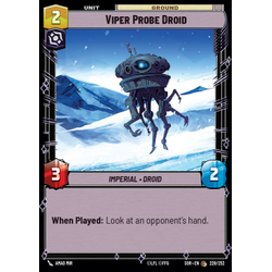 Star Wars: Unlimited Löskort: Spark of Rebellion: Viper Probe Droid (Foil)